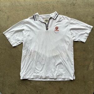 Oakland Raiders White Polo Shirt